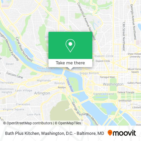 Bath Plus Kitchen map