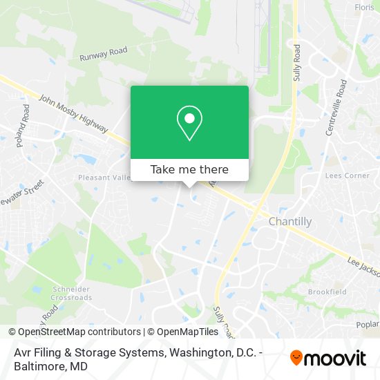 Avr Filing & Storage Systems map