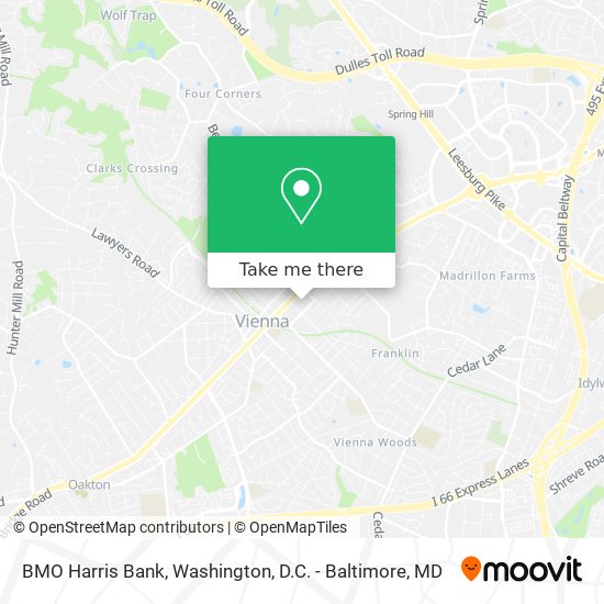 BMO Harris Bank map