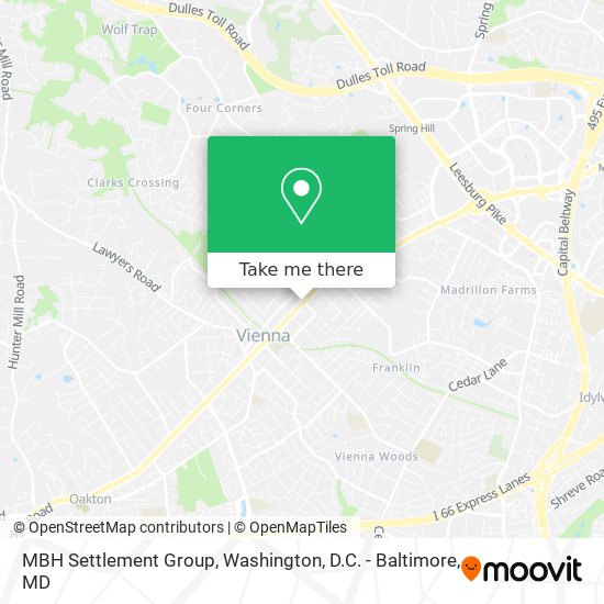 MBH Settlement Group map