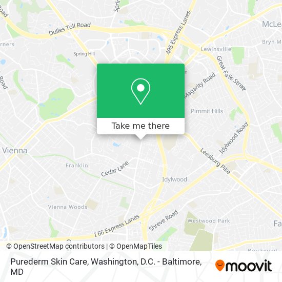 Purederm Skin Care map