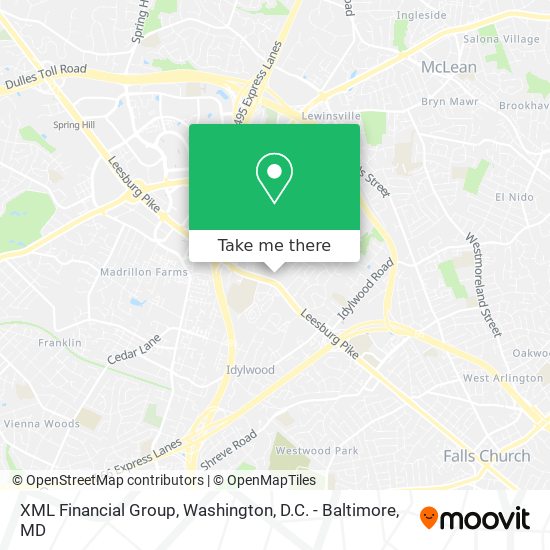 XML Financial Group map