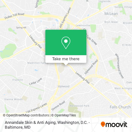 Annandale Skin & Anti Aging map