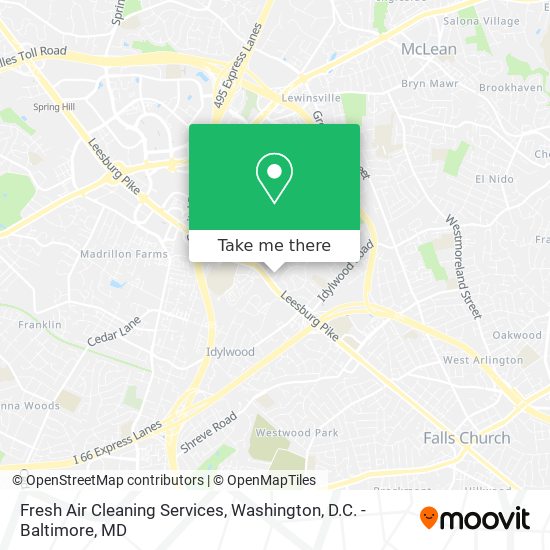 Fresh Air Cleaning Services map