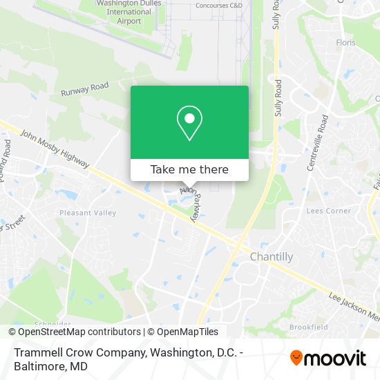 Trammell Crow Company map