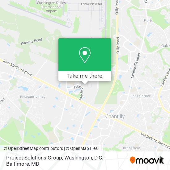 Mapa de Project Solutions Group