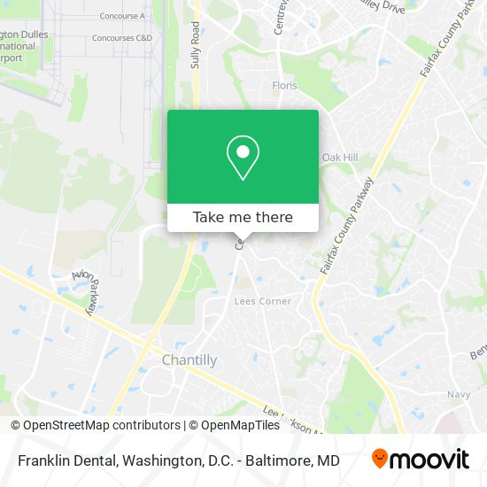 Mapa de Franklin Dental