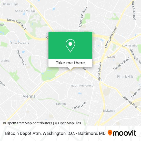 Bitcoin Depot Atm map