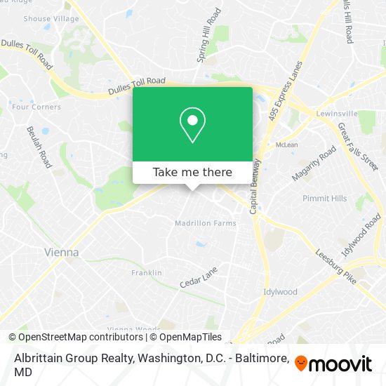 Albrittain Group Realty map