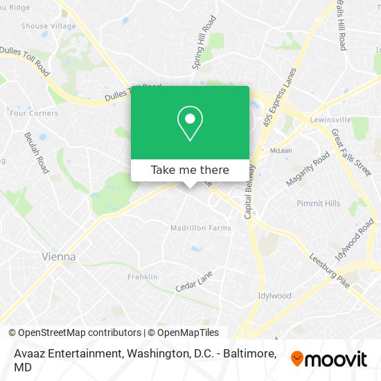Mapa de Avaaz Entertainment