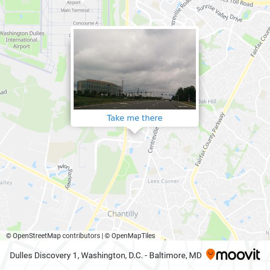 Dulles Discovery 1 map