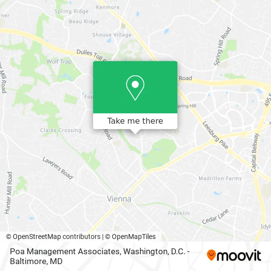 Poa Management Associates map