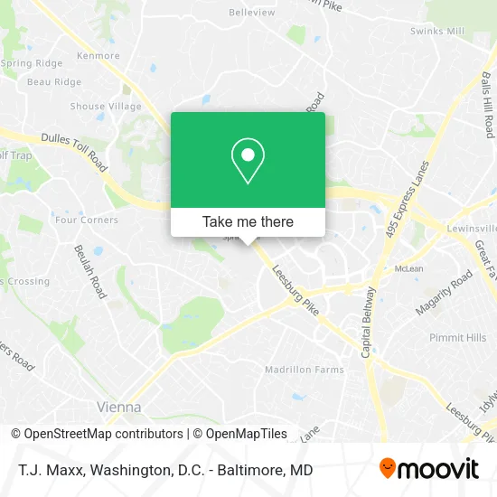 T.J. Maxx map