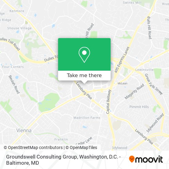 Groundswell Consulting Group map
