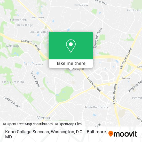 Kopri College Success map