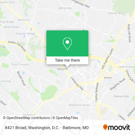 8421 Broad map