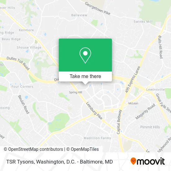 TSR Tysons map