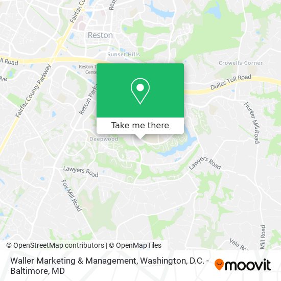 Waller Marketing & Management map