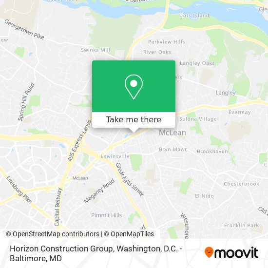 Mapa de Horizon Construction Group