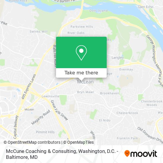 McCune Coaching & Consulting map