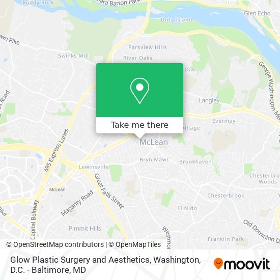 Mapa de Glow Plastic Surgery and Aesthetics