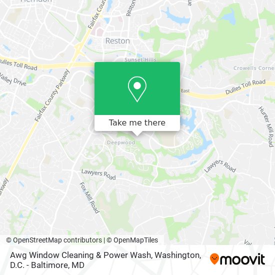 Mapa de Awg Window Cleaning & Power Wash