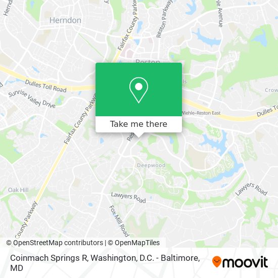 Coinmach Springs R map