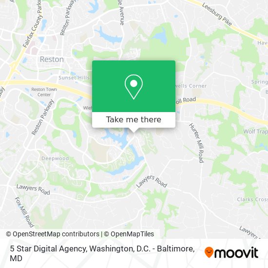 5 Star Digital Agency map