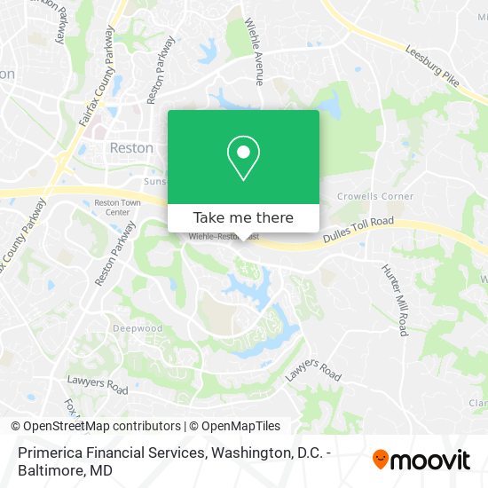 Primerica Financial Services map