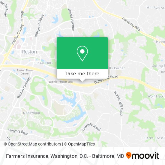 Farmers Insurance map