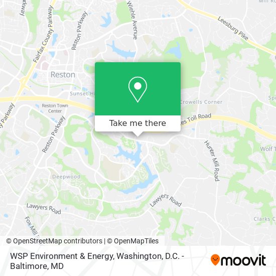 WSP Environment & Energy map