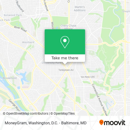 MoneyGram map