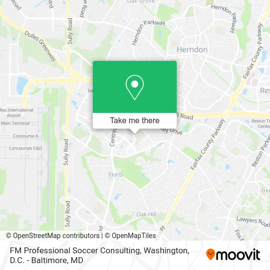 FM Professional Soccer Consulting map