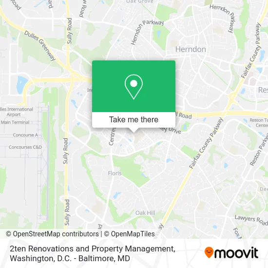 2ten Renovations and Property Management map