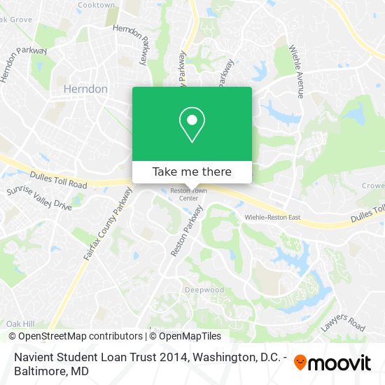 Navient Student Loan Trust 2014 map