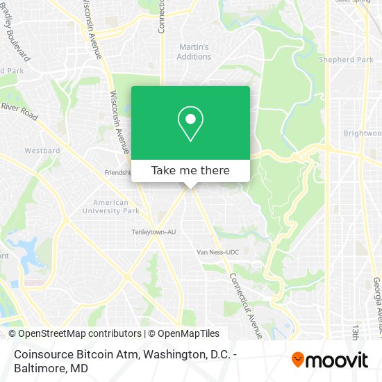 Coinsource Bitcoin Atm map