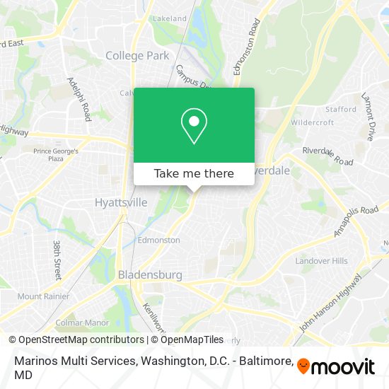 Marinos Multi Services map