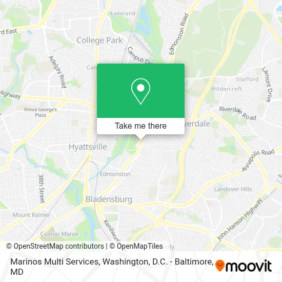 Marinos Multi Services map