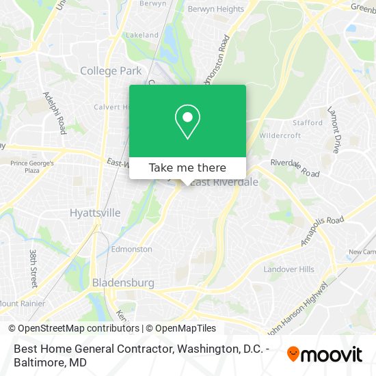 Mapa de Best Home General Contractor