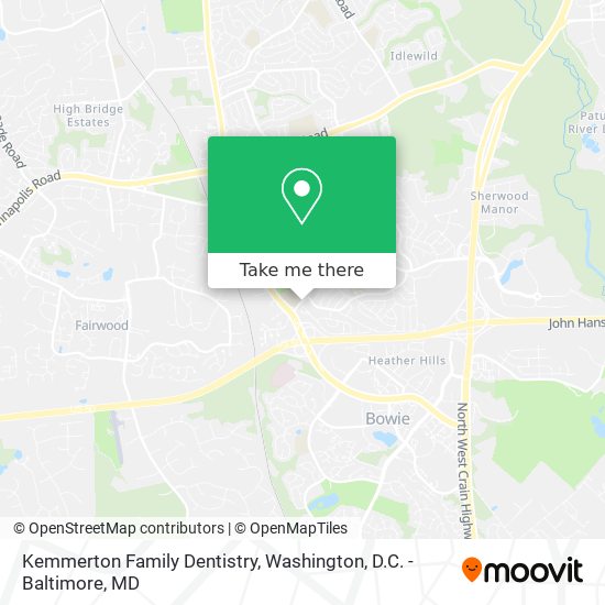 Kemmerton Family Dentistry map