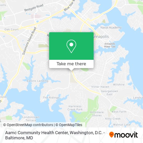 Aamc Community Health Center map