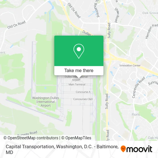 Capital Transportation map