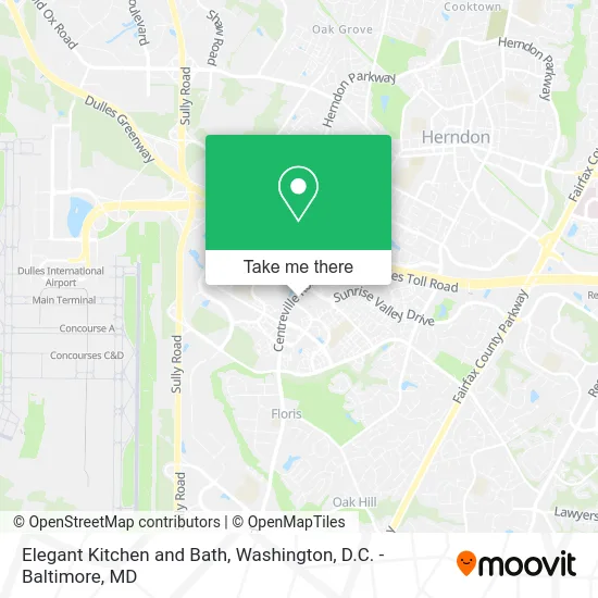 Elegant Kitchen and Bath map