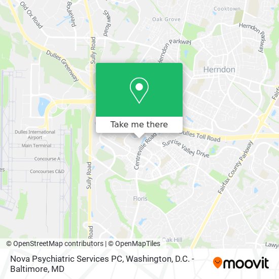 Nova Psychiatric Services PC map