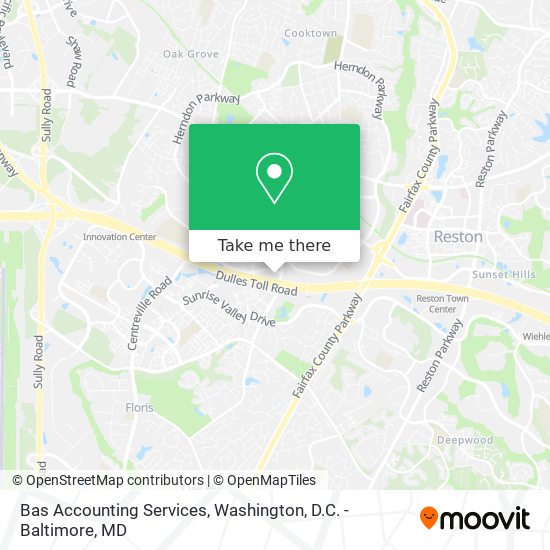 Bas Accounting Services map