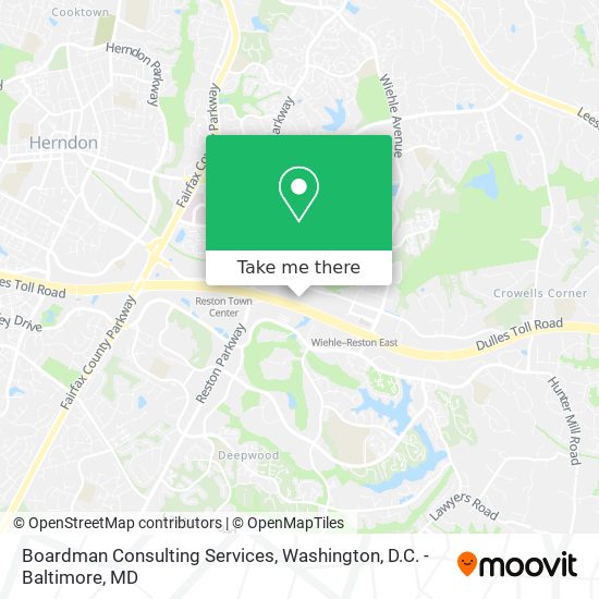 Boardman Consulting Services map