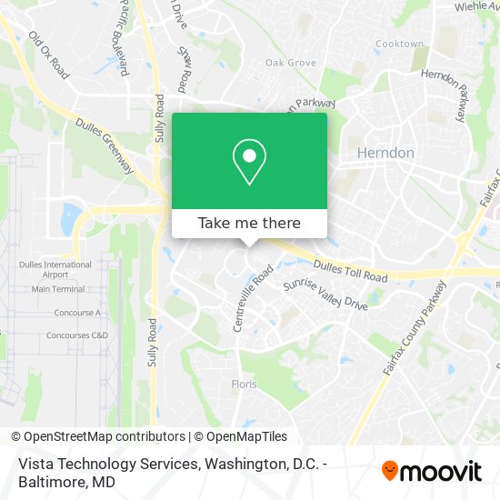 Vista Technology Services map