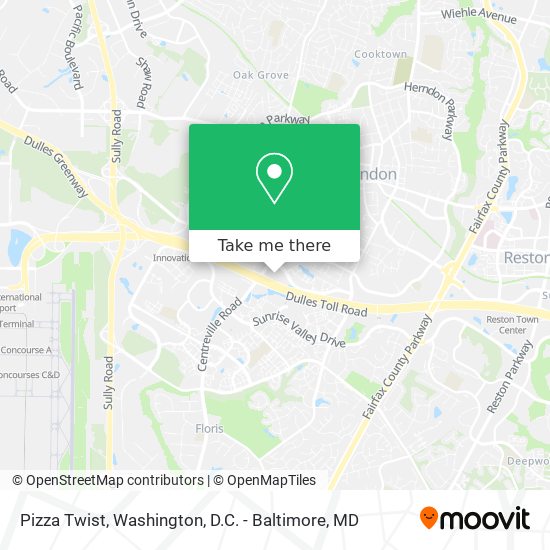 Pizza Twist map