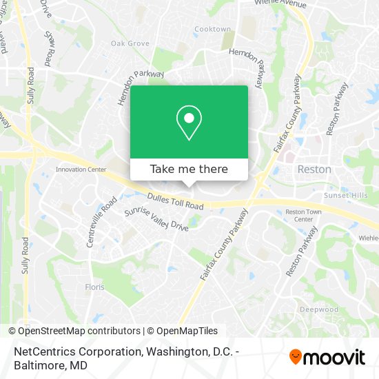 NetCentrics Corporation map