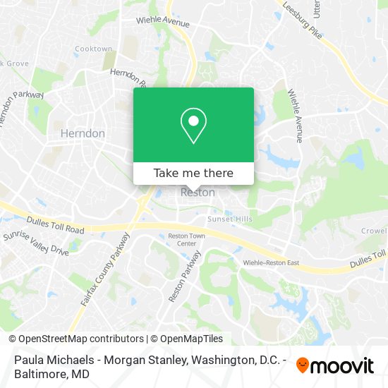 Mapa de Paula Michaels - Morgan Stanley